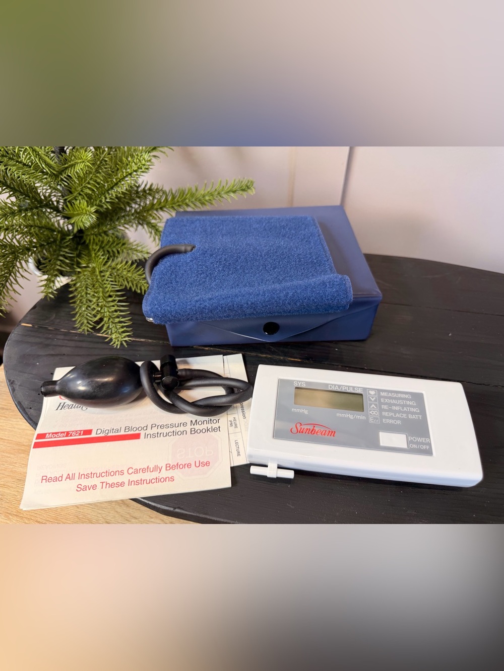 Sunbeam digital Blood Pressure Monitor Model 7621 NEW CONDITION!